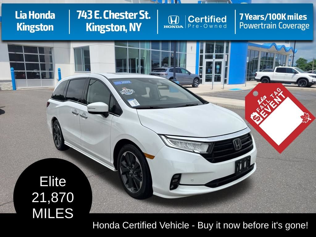 Certified 2023 Honda Odyssey Elite image 1