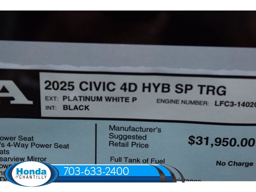 New 2025 Honda Civic Sport Touring image 36