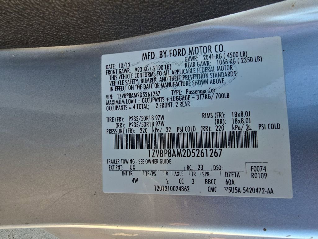 Used 2013 Ford Mustang Premium RWD image 32