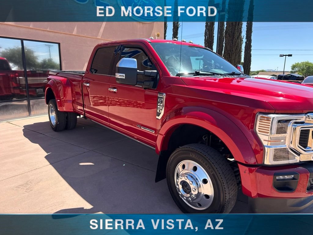 Certified 2021 Ford F450 Platinum w/ FX4 Off-Road Package AWD/4WD image 10