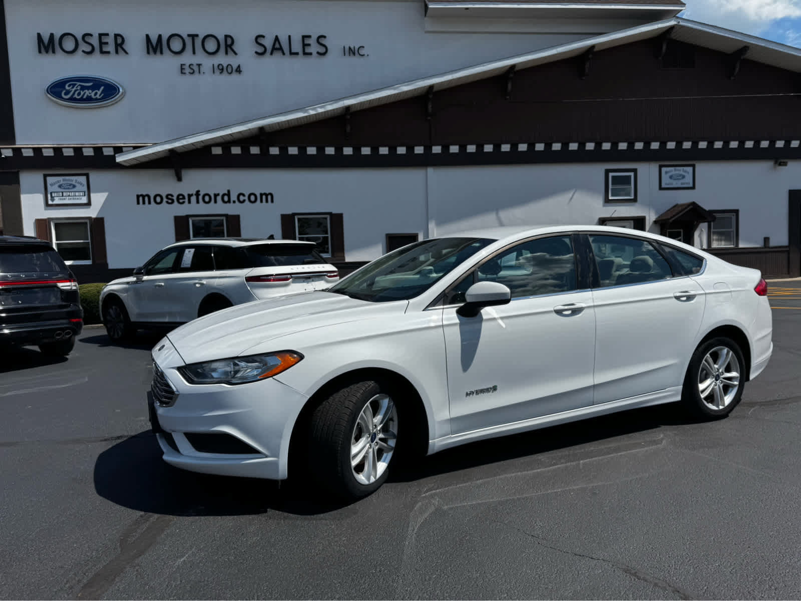 Certified 2018 Ford Fusion S FWD image 1