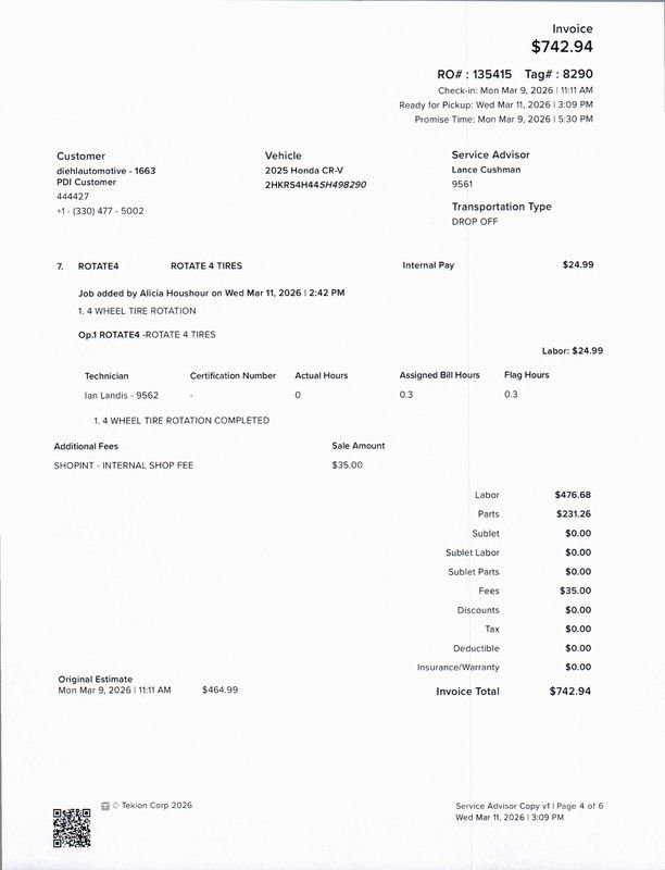 Used 2025 Honda CR-V EX image 35