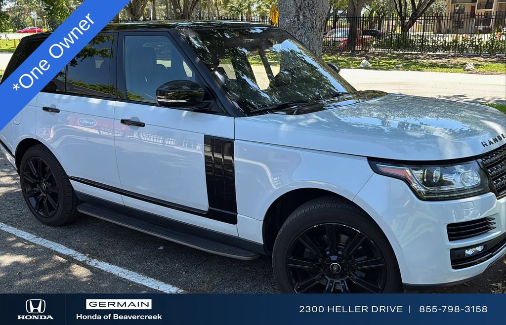 Used 2016 Land Rover Range Rover HSE AWD/4WD image 1