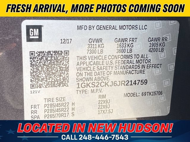 Used 2018 GMC Yukon Denali w/ Denali Ultimate Package AWD/4WD image 14