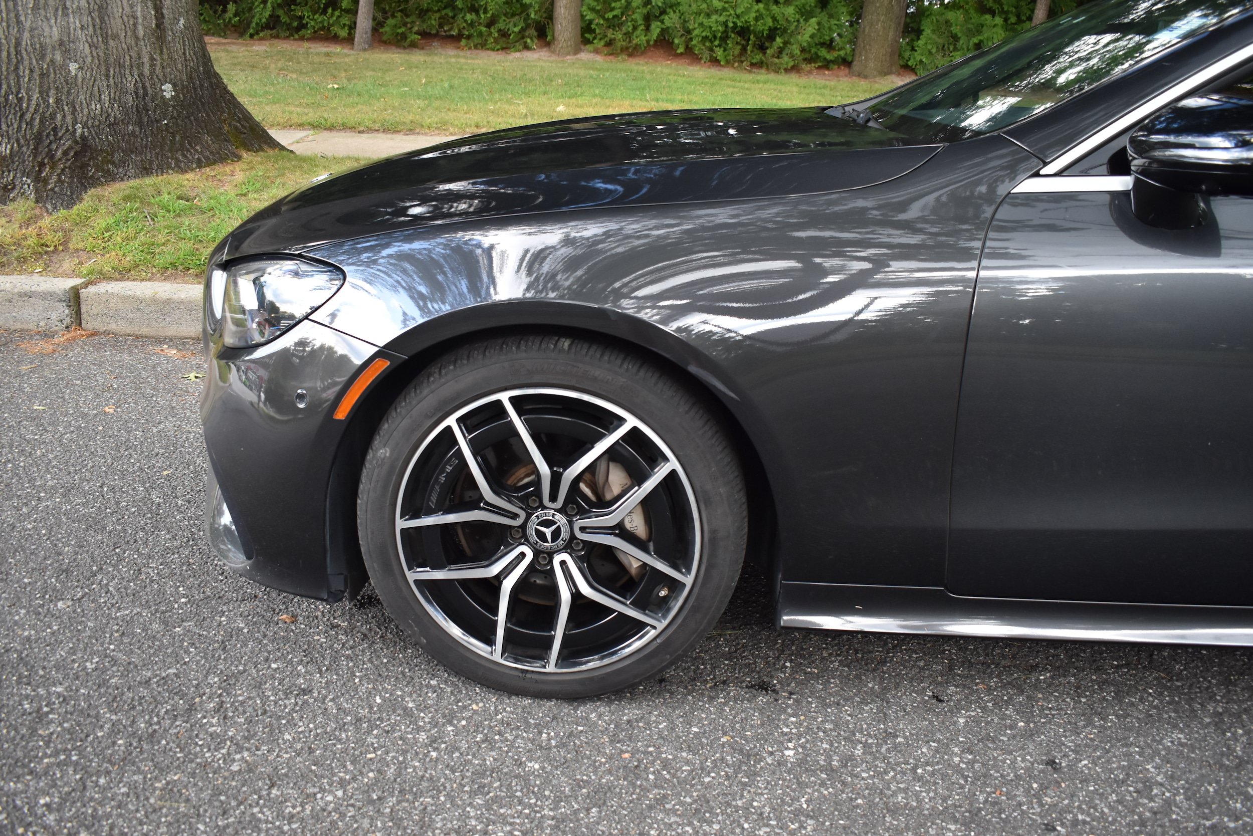 Used 2021 Mercedes-Benz E 450 4MATIC Cabriolet w/ AMG Line image 18
