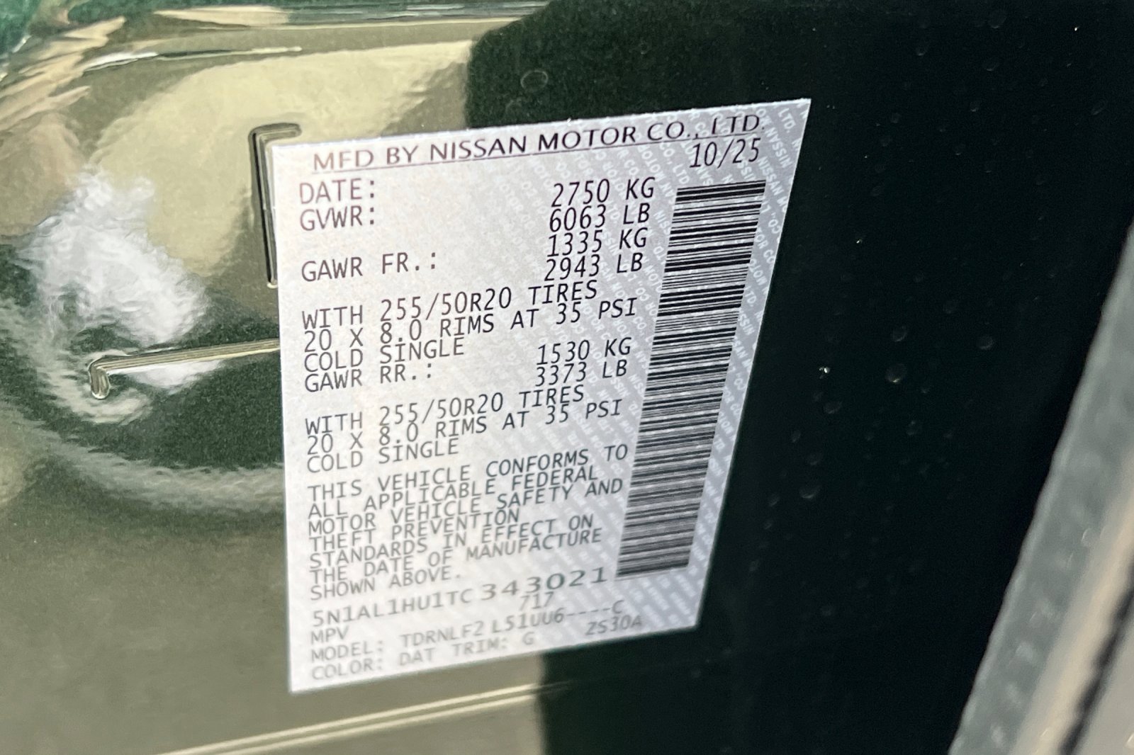 New 2026 INFINITI QX60 Autograph w/ Dark Cargo Package image 33