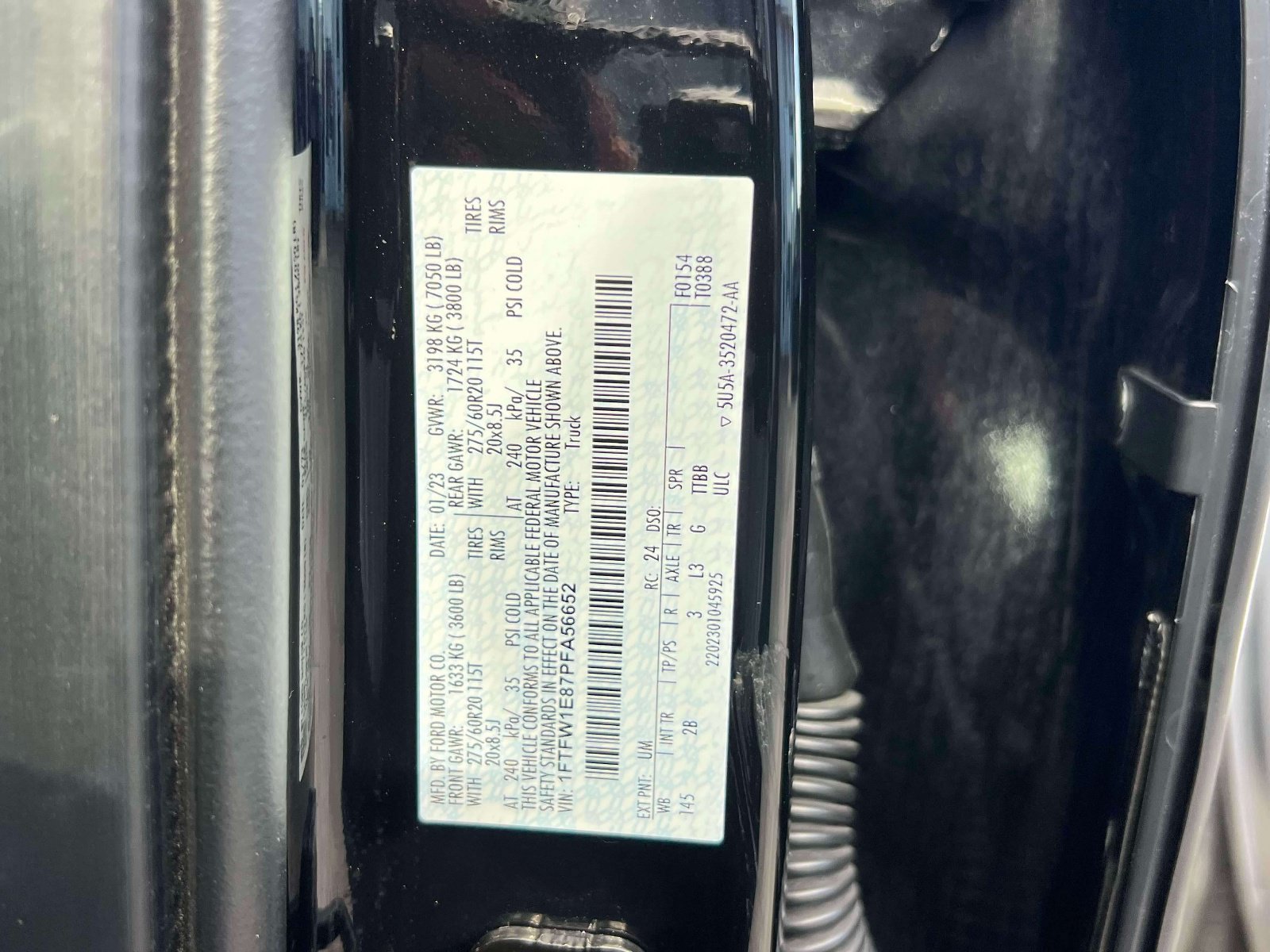 Used 2023 Ford F150 Lariat w/ Equipment Group 502A High AWD/4WD image 32