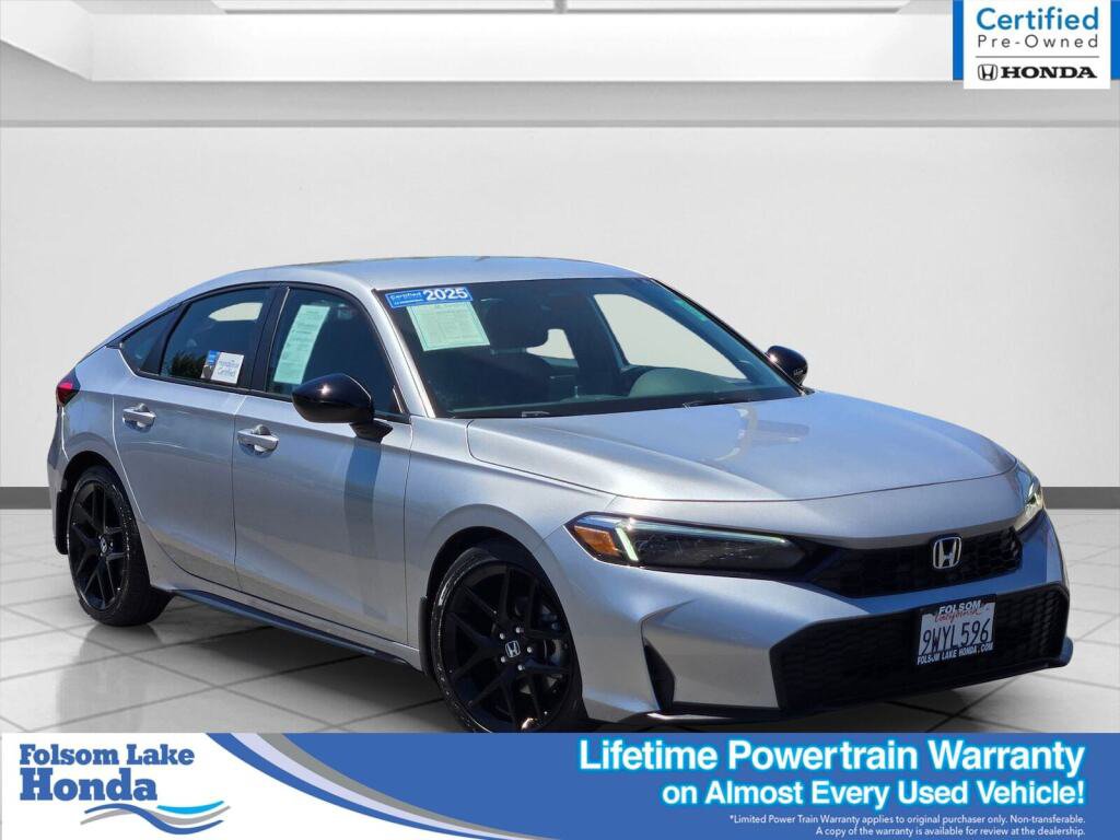 Certified 2025 Honda Civic Sport image 1