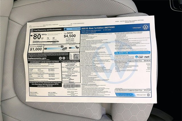 New 2025 Volkswagen ID. Buzz 1st Edition image 14