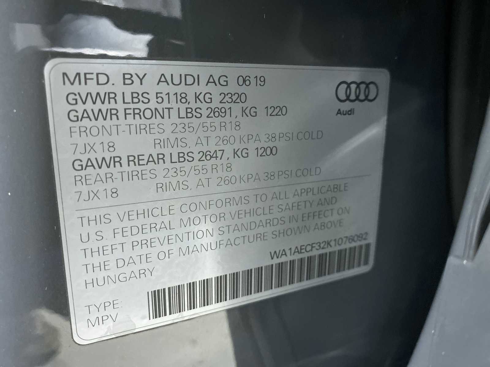 Used 2019 Audi Q3 2.0T Premium image 20