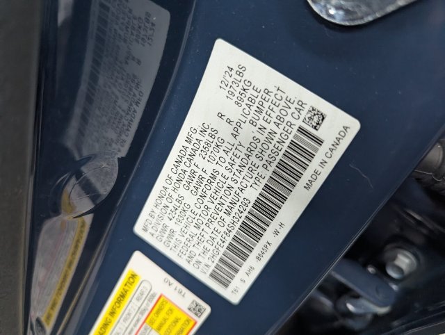 Certified 2025 Honda Civic Sport image 35
