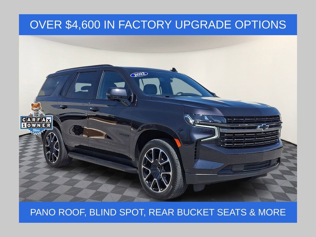 Used 2022 Chevrolet Tahoe RST w/ Luxury Package
