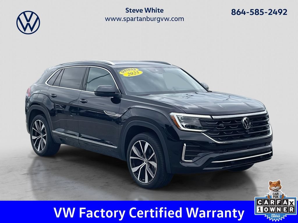 Certified 2025 Volkswagen Atlas Cross Sport SEL Premium R-Line