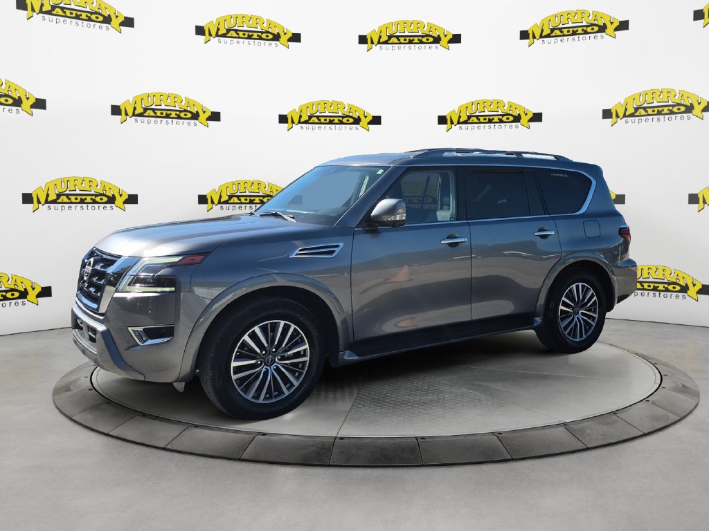 Used 2023 Nissan Armada SL w/ Captain's Chairs Package RWD image 1