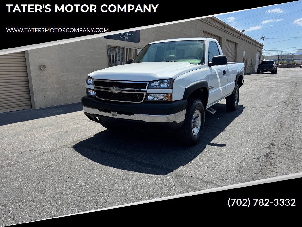Used 2006 Chevrolet Silverado 2500 W/T w/ Heavy-Duty Power Package
