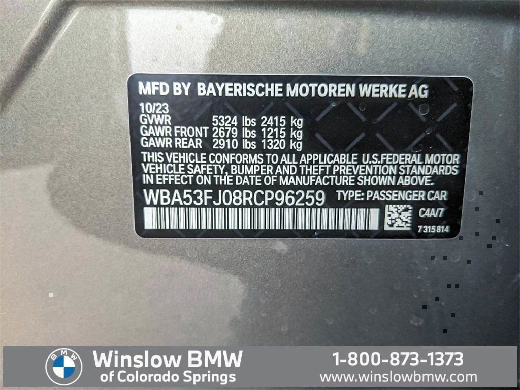 Used 2024 BMW 530i xDrive 530i xDrive w/ Premium Package image 33