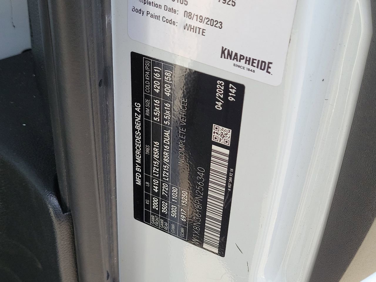 New 2023 Mercedes-Benz Sprinter 3500 image 15