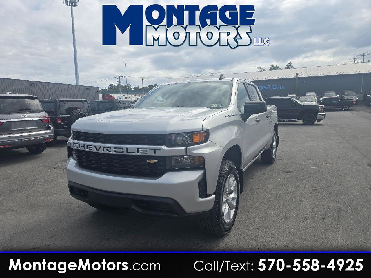 Used 2022 Chevrolet Silverado 1500 Custom image 1