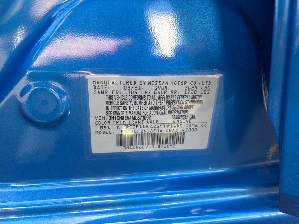 Used 2021 Nissan Versa SV image 31