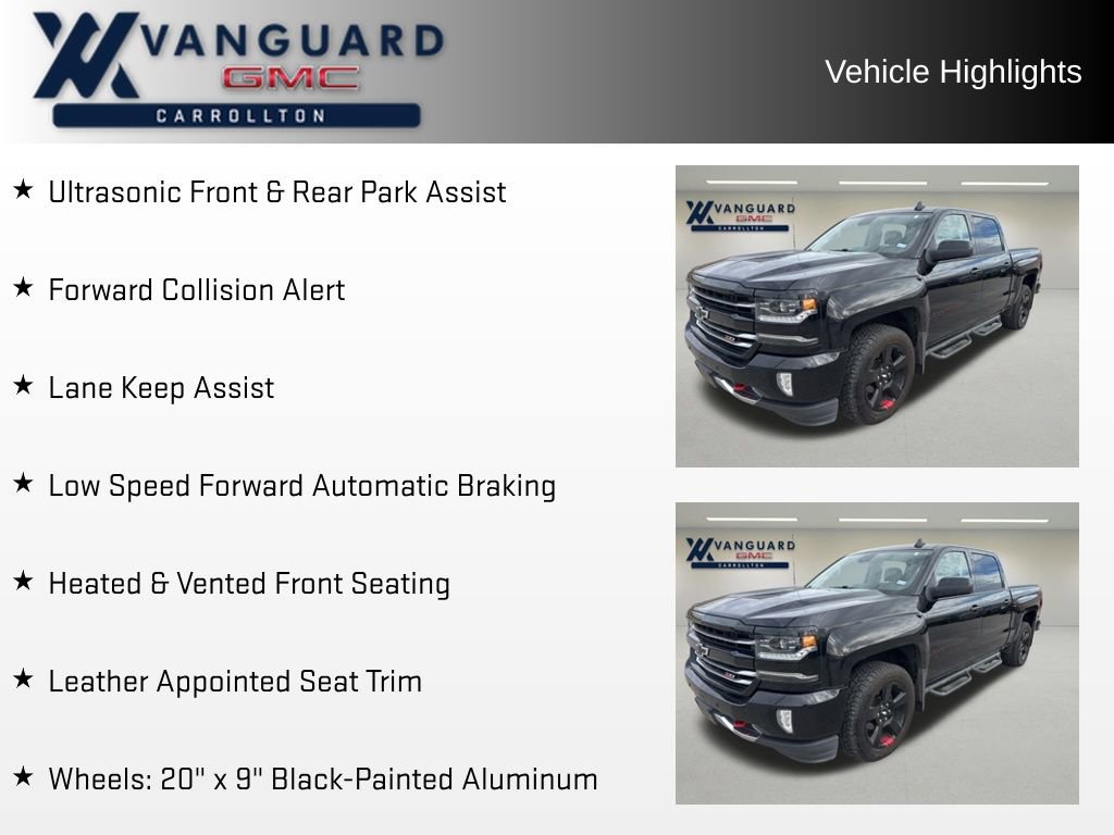 Used 2018 Chevrolet Silverado 1500 LTZ Z71 w/ Redline Edition image 11