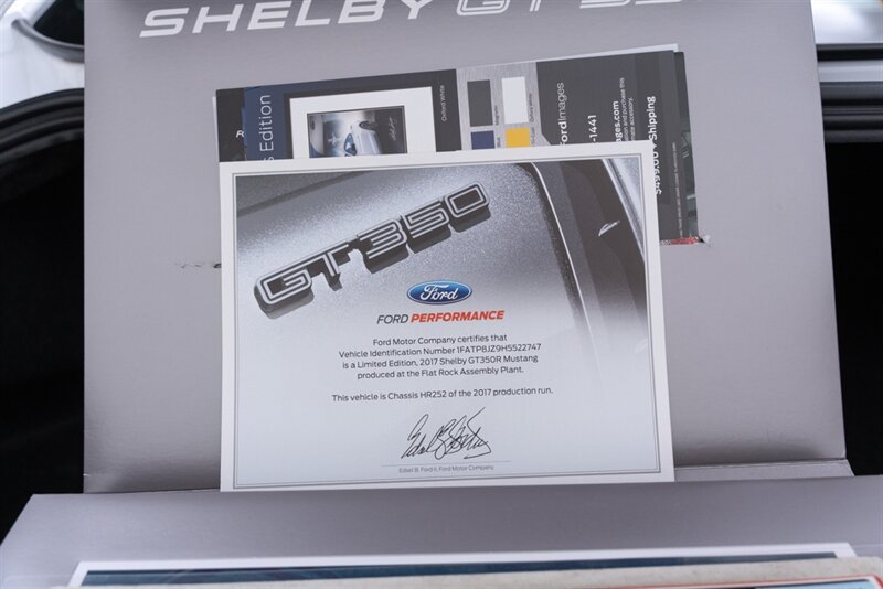 Used 2017 Ford Mustang Shelby GT350R w/ GT350R Equipment Group 920A RWD image 44