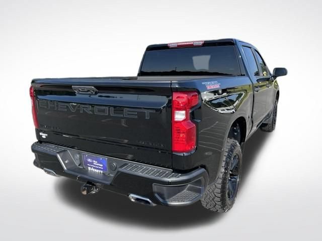 Used 2022 Chevrolet Silverado 1500 Custom Trail Boss w/ LPO, Dark Essentials Package AWD/4WD image 9