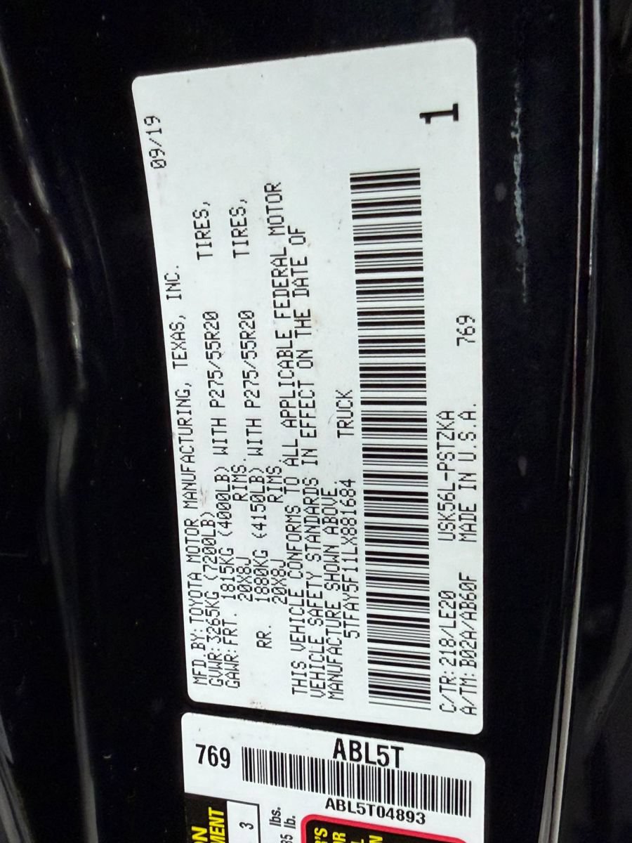 Used 2020 Toyota Tundra Platinum AWD/4WD image 37