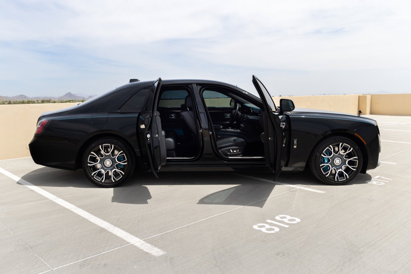 Used 2023 Rolls-Royce Ghost Black Badge w/ Black Badge Ghost Package AWD/4WD image 16