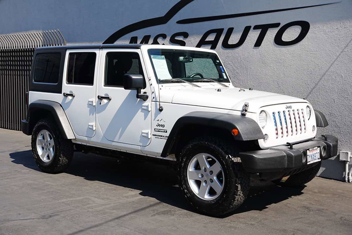 Used 2017 Jeep Wrangler Unlimited Sport w/ Quick Order Package 24S image 3