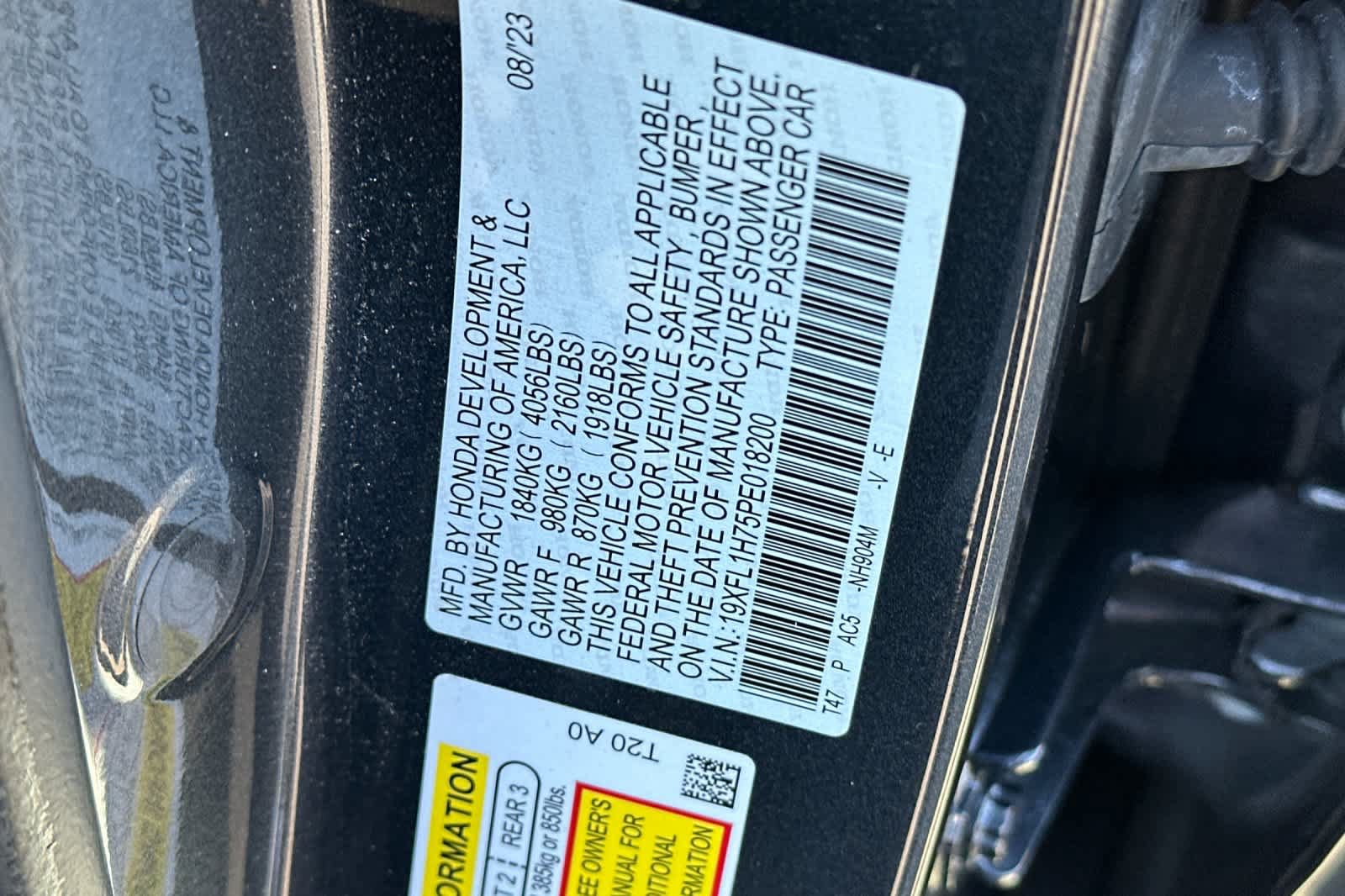 Used 2023 Honda Civic EX-L image 31