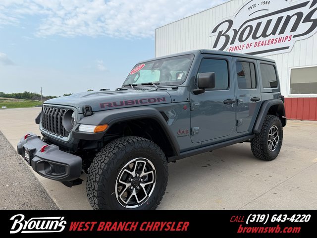 New 2025 Jeep Wrangler Unlimited Rubicon w/ Technology Group