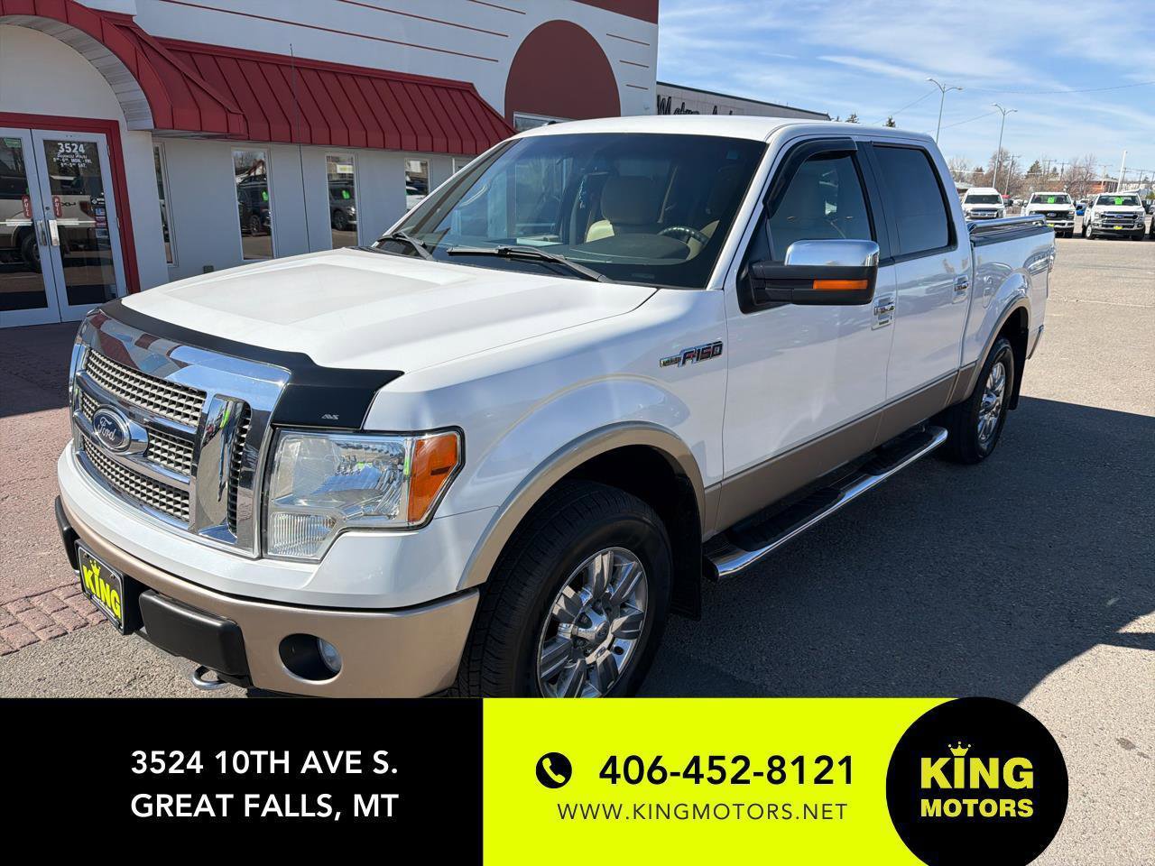 Used 2012 Ford F150 Lariat w/ Lariat Chrome Pkg image 1