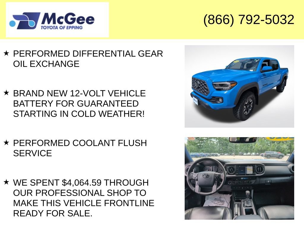 Certified 2020 Toyota Tacoma TRD Off-Road w/ TRD Premium Off Road Package AWD/4WD image 12