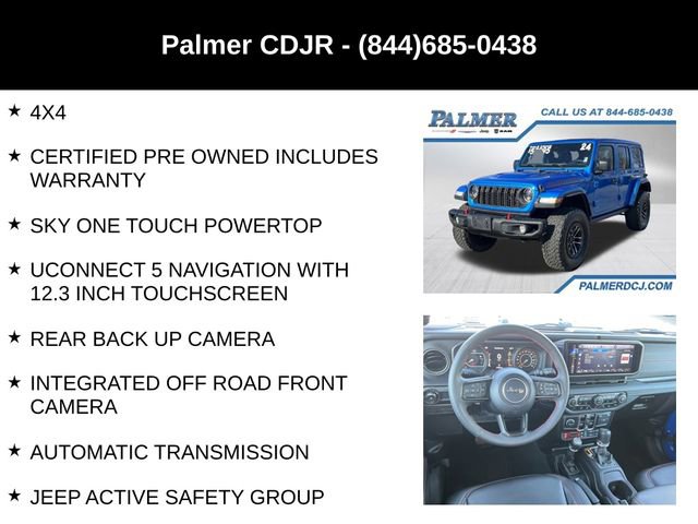 Used 2024 Jeep Wrangler Unlimited Rubicon image 6