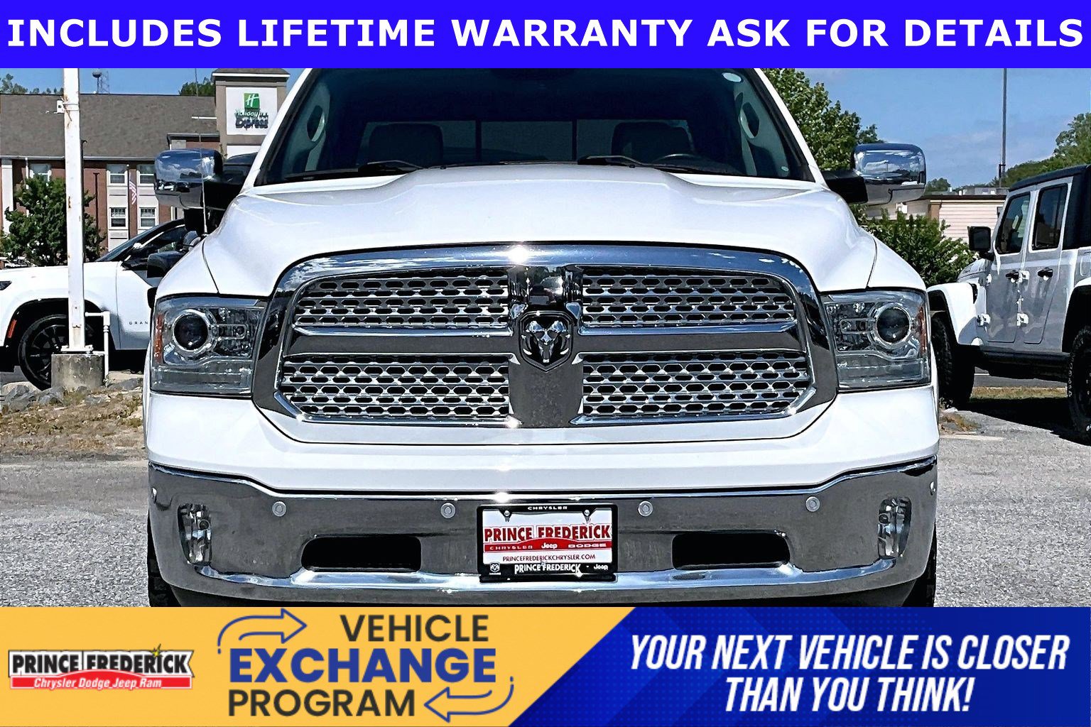 Used 2018 RAM 1500 Laramie w/ Convenience Group AWD/4WD image 2