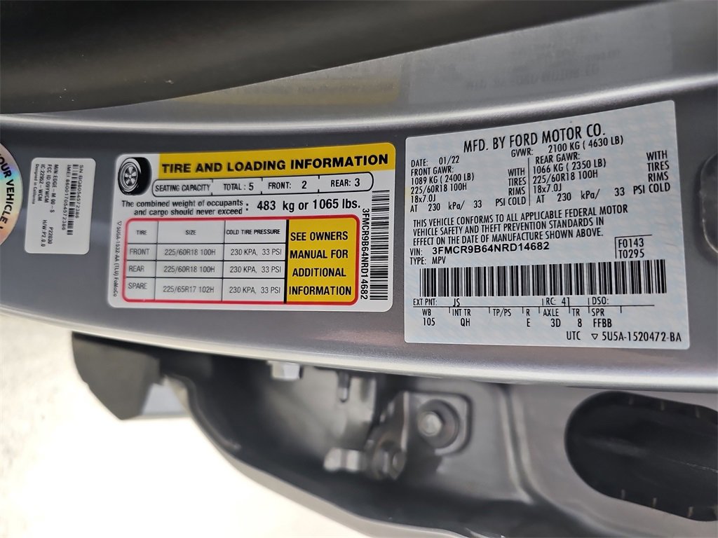 Used 2022 Ford Bronco Sport Big Bend w/ Convenience Package image 41