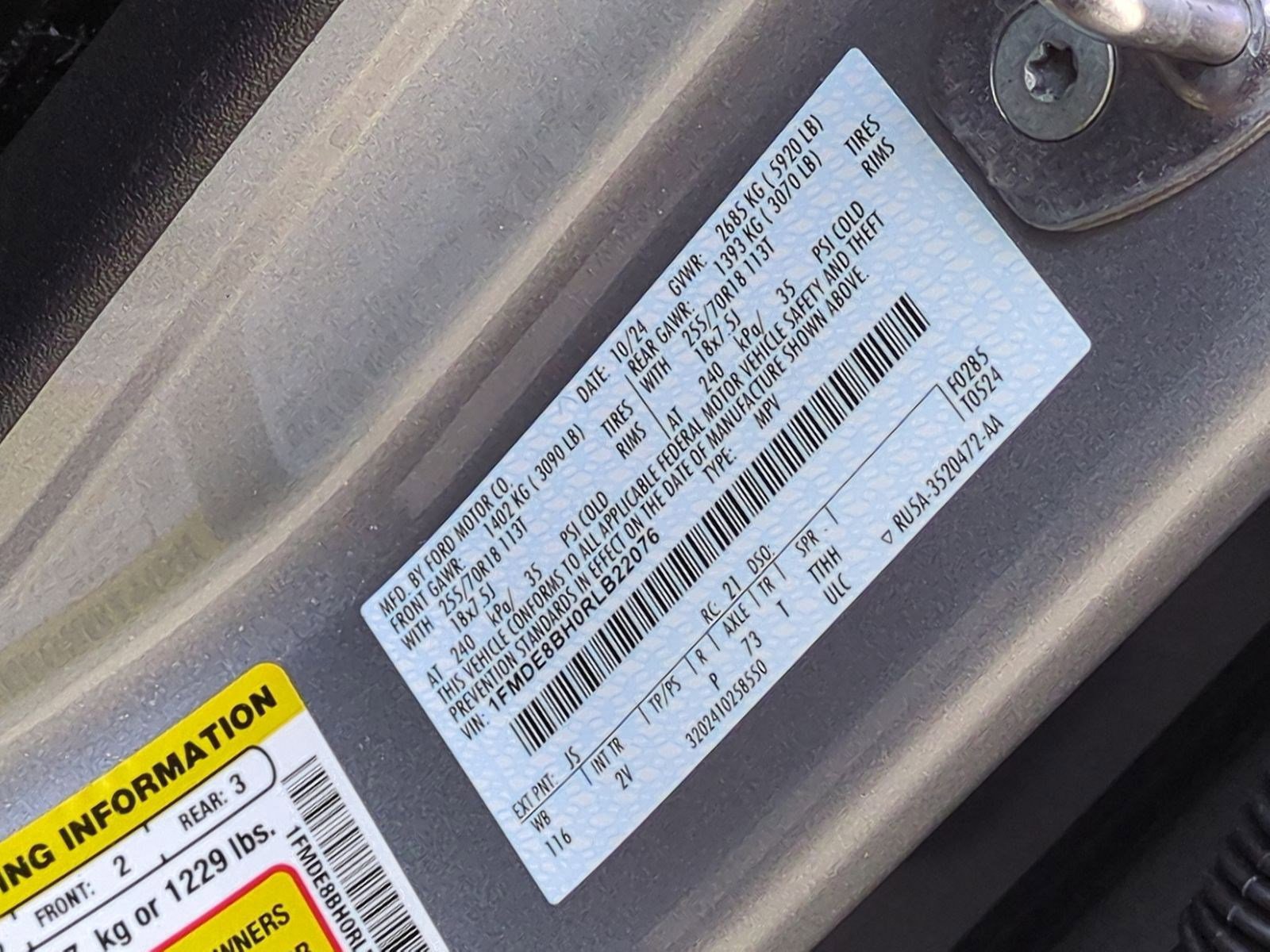 Used 2024 Ford Bronco Outer Banks image 37