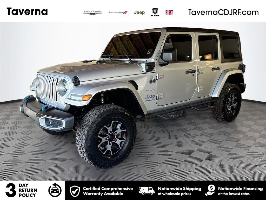 Used 2023 Jeep Wrangler Unlimited Sahara w/ Cold Weather Group image 1
