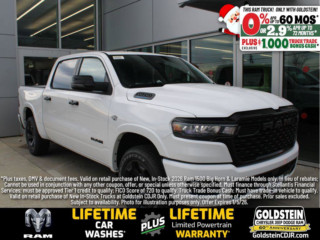 New 2026 RAM 1500 Big Horn