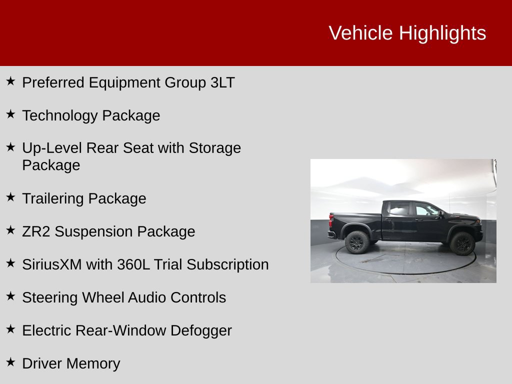 New 2026 Chevrolet Silverado 1500 ZR2 AWD/4WD image 2