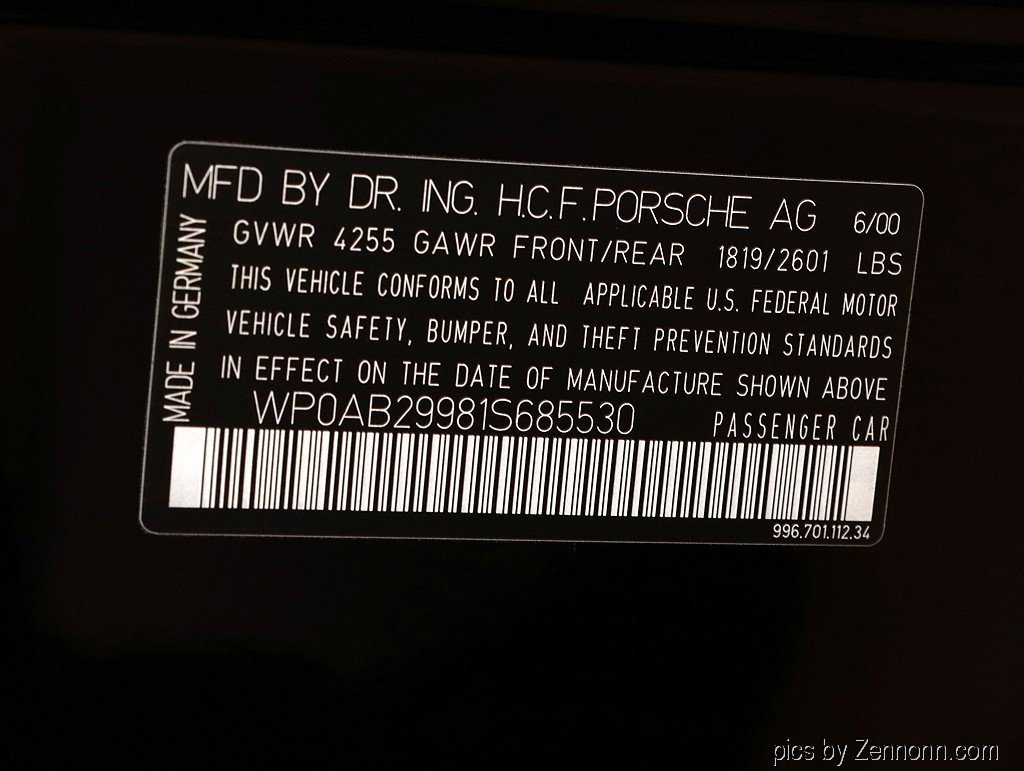 Used 2001 Porsche 911 Turbo image 77