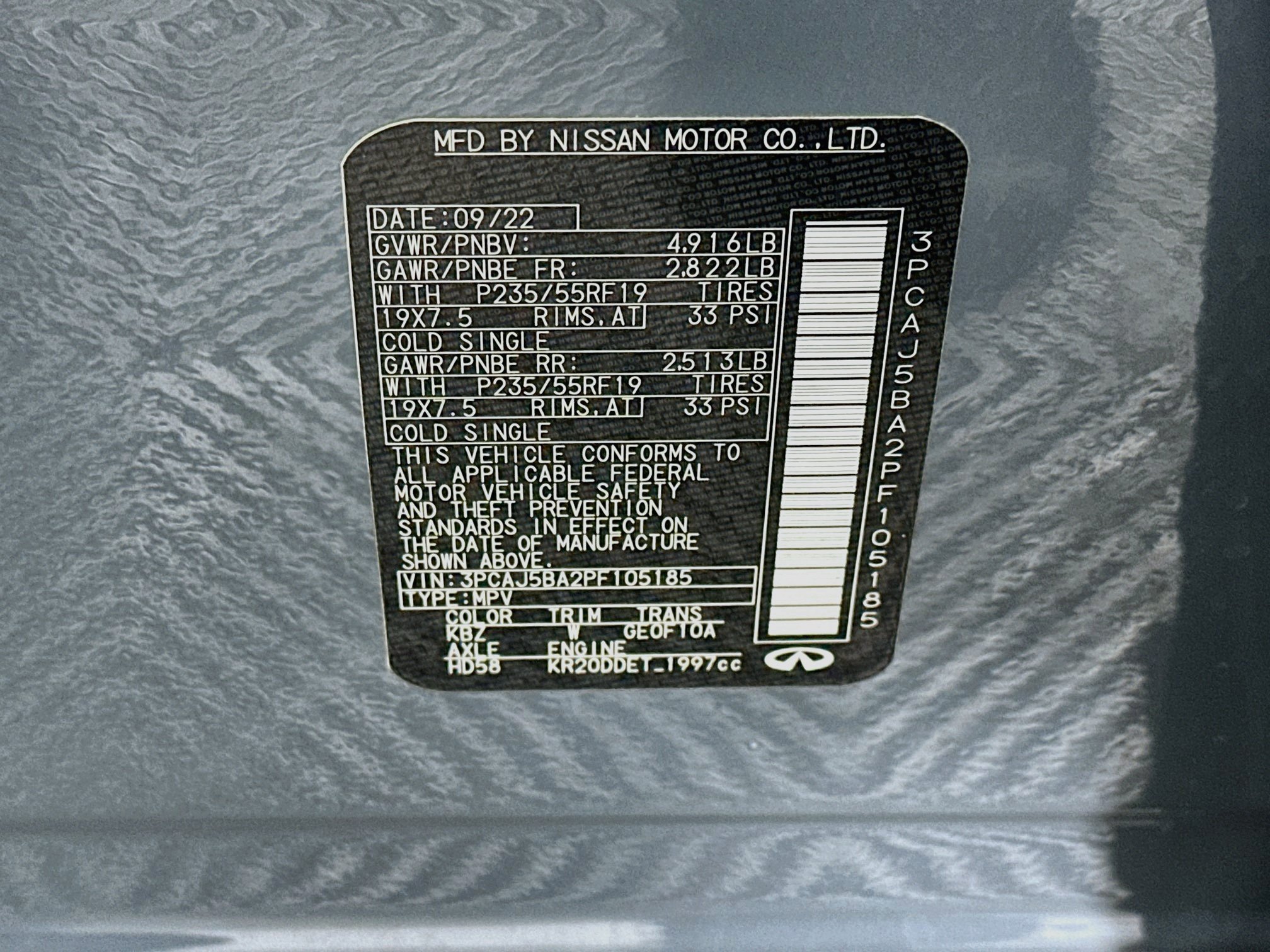 Used 2023 INFINITI QX50 Luxe FWD image 12