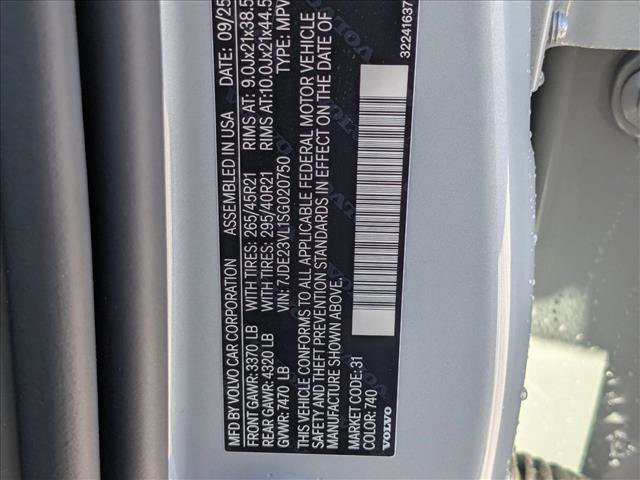 New 2025 Volvo EX90 Ultra w/ Protection Package Premier image 21