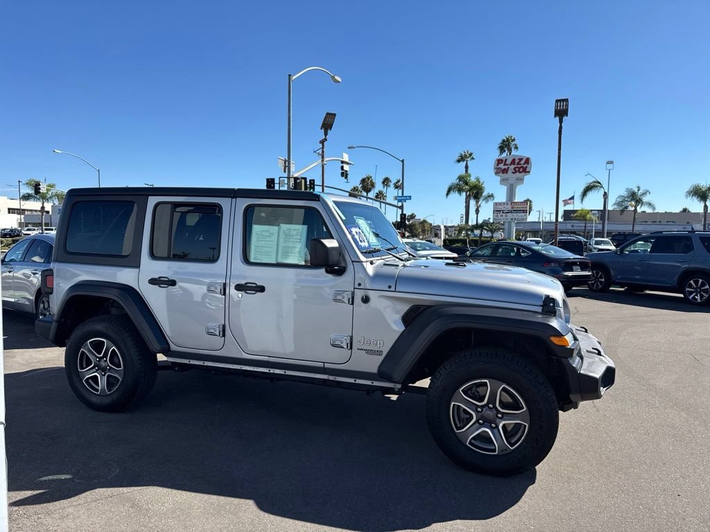 Used 2020 Jeep Wrangler Unlimited Sport S AWD/4WD image 8
