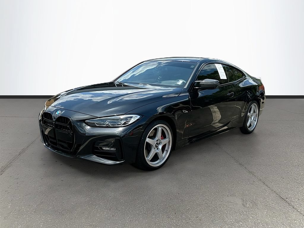 Used 2021 BMW 430i Coupe w/ M Sport Package RWD image 3