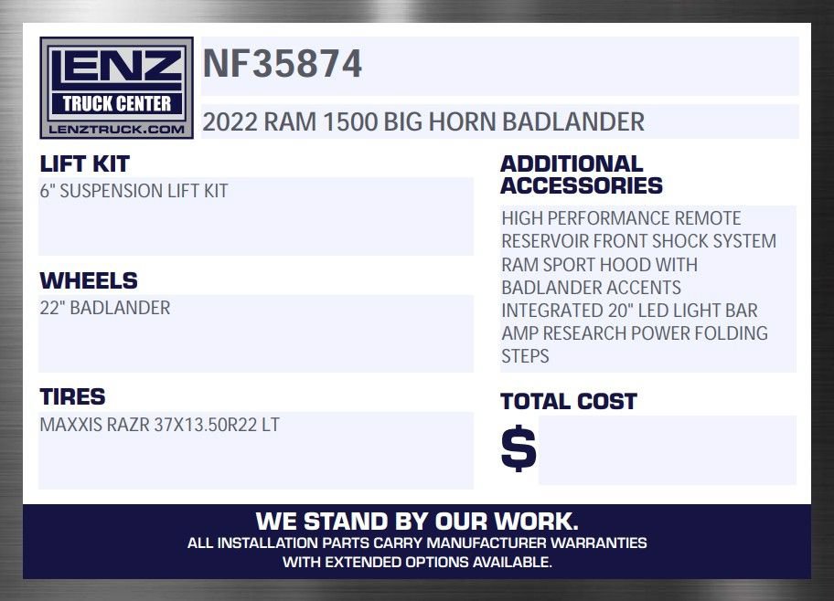 Used 2022 RAM 1500 Big Horn AWD/4WD image 2