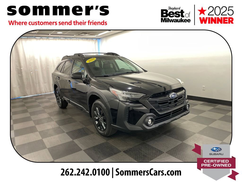 Certified 2024 Subaru Outback Onyx Edition XT w/ Popular Package #2 AWD/4WD image 1