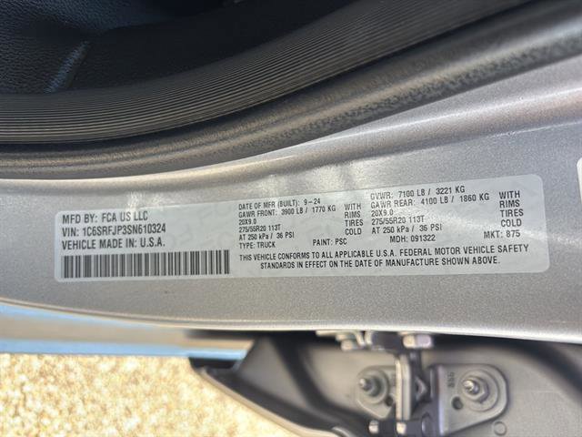 Used 2025 RAM 1500 Laramie image 21