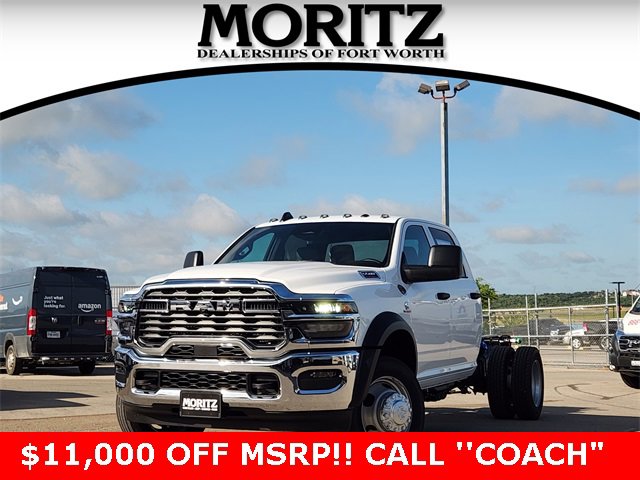 New 2025 RAM 5500 Tradesman w/ Chrome Appearance Group