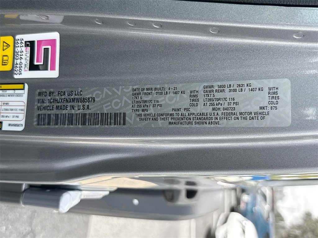 Used 2021 Jeep Wrangler Unlimited Rubicon image 36